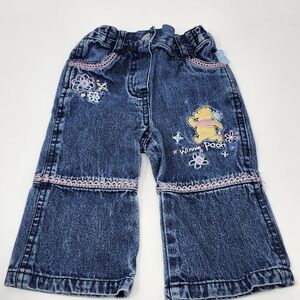 6M Disney Kids Jeans with Winnie the Pooh Embroidery